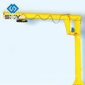 Electric hydraulic mobile floor crane, jib crane price